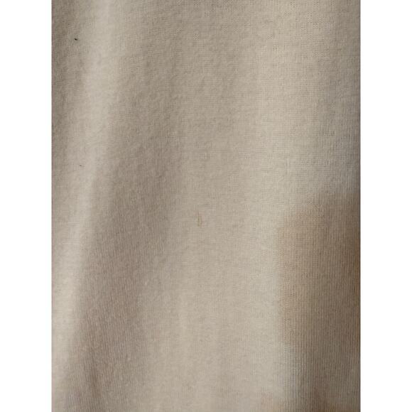 LRL Lauren Jeans Women's Size XL Cream Henley Shirt - Picture 2 of 6